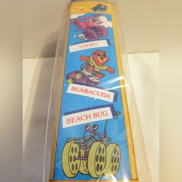 Vintage 1991, Kraft Macaroni & Cheese Cheeseasaurus Rex Tin, NEW in PACKAGE - Picture 7 of 16